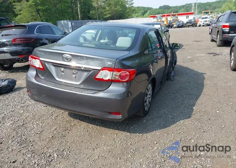 2013 Toyota Corolla Le z USA, uszkodzony, nr VIN 2T1BU4EE5DC125547